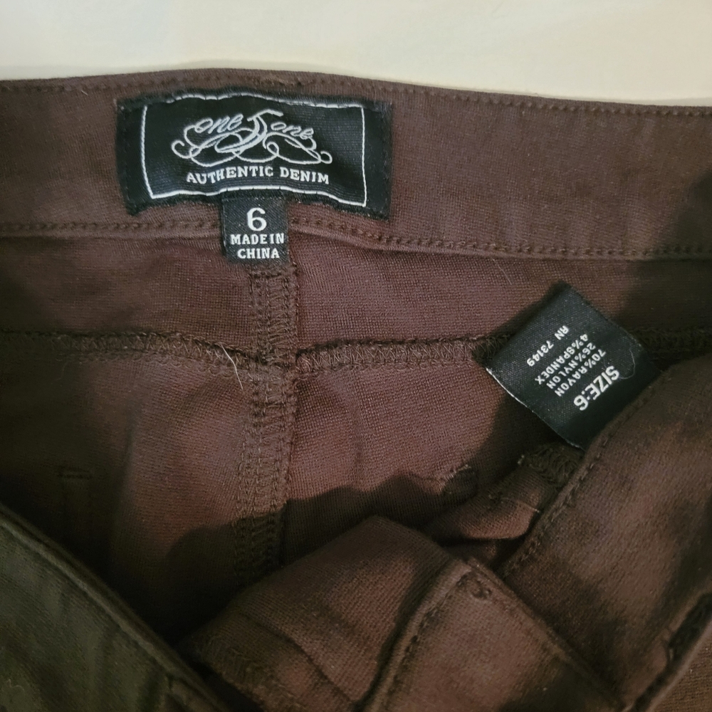 One5One brown pants - Picture 2 of 5